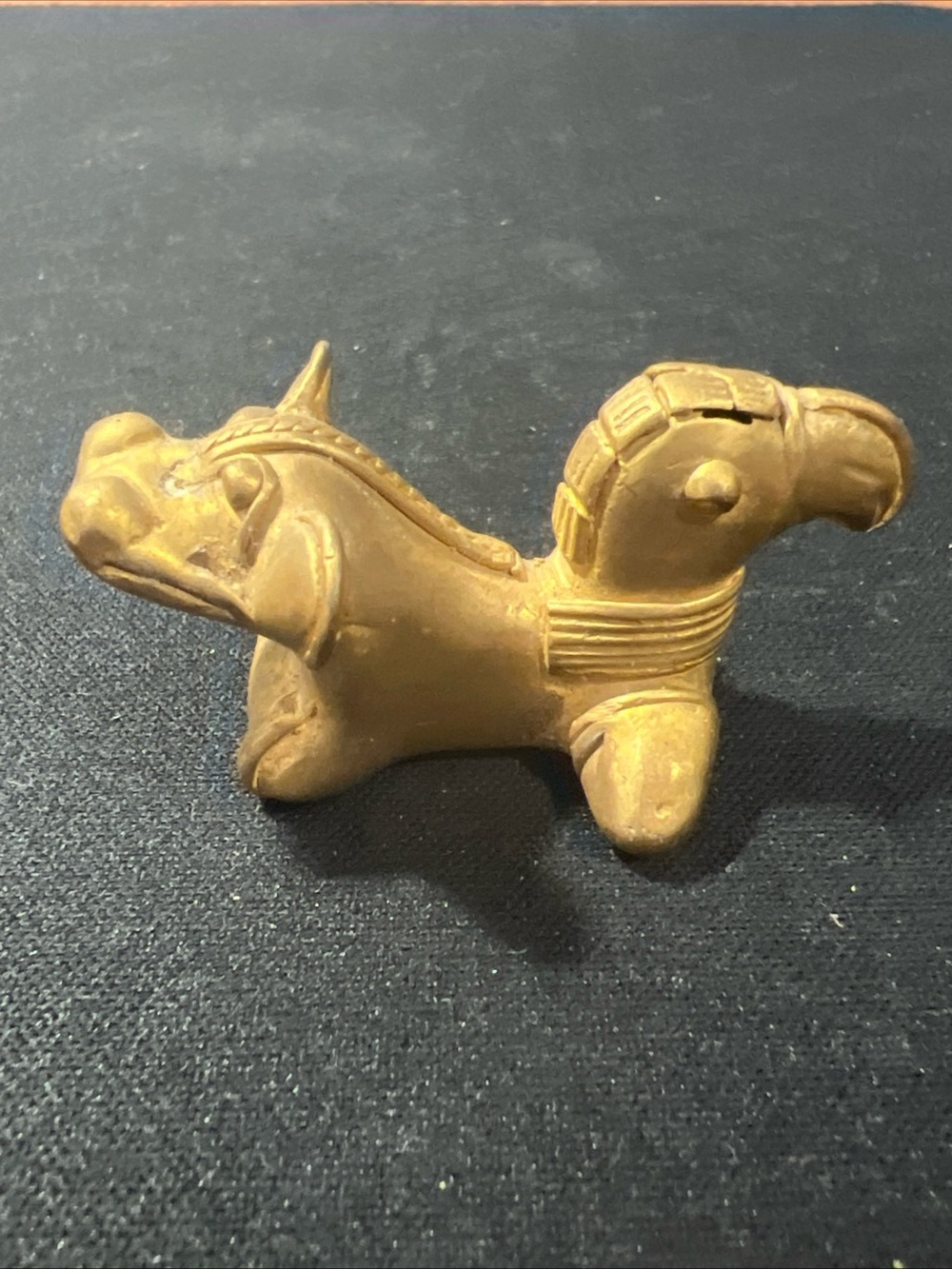 TUMBAGA Gold & Copper Alloy Zoomorphic Figurine/Pendant Columbian Art